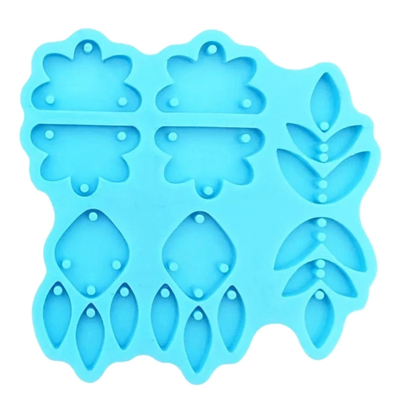 

3 Styles Combined Geometry Earrings Silicone Molds Suitable for Epoxy Resin Diy Crafts Ornament Pendant Keychain Making