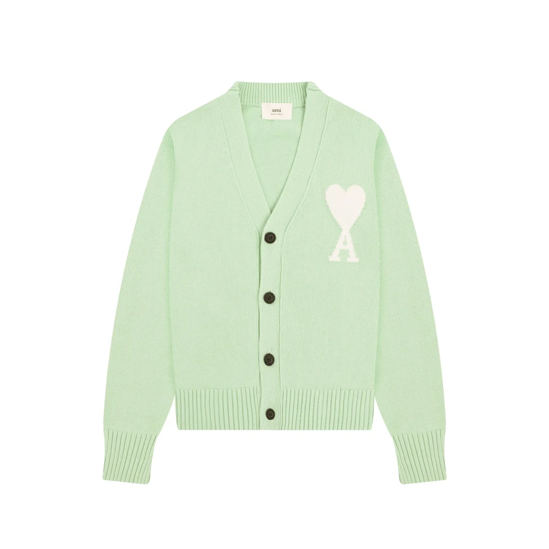 Thickened Winter Knit Sweater Pullover Casual Trendy Heart Shaped Red Peach Colored Ami Love Heart Sweater For Men Women 4