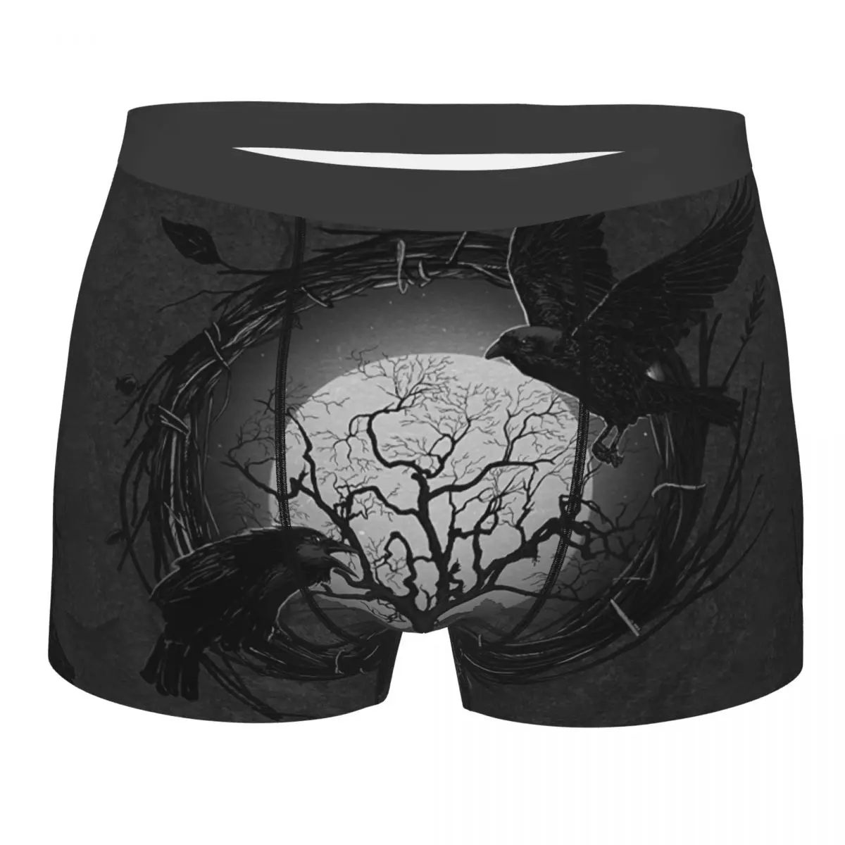 

Viking Tree Of Life With Ravens Boxer Shorts For Homme 3D Print Vikings Valhalla Underwear Panties Briefs Soft Underpants