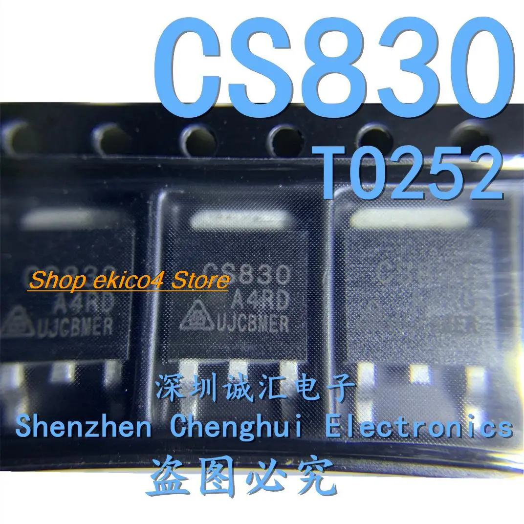 

10pieces Original stock CS830 500V 5A TO-252 MOS
