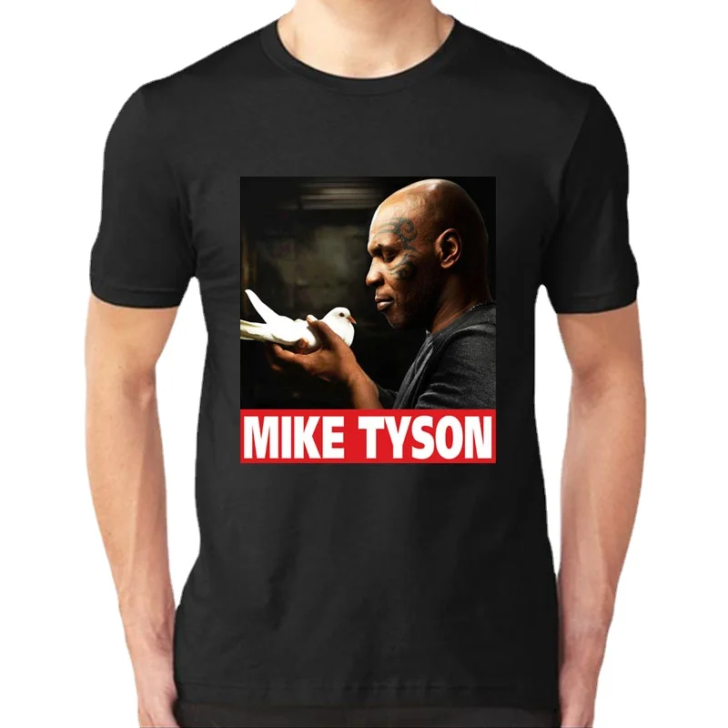 

Boxing Champion Mike Tyson T-Shirt Cotton O-Neck Short Sleeve Men's T Shirt New Size S-3XL