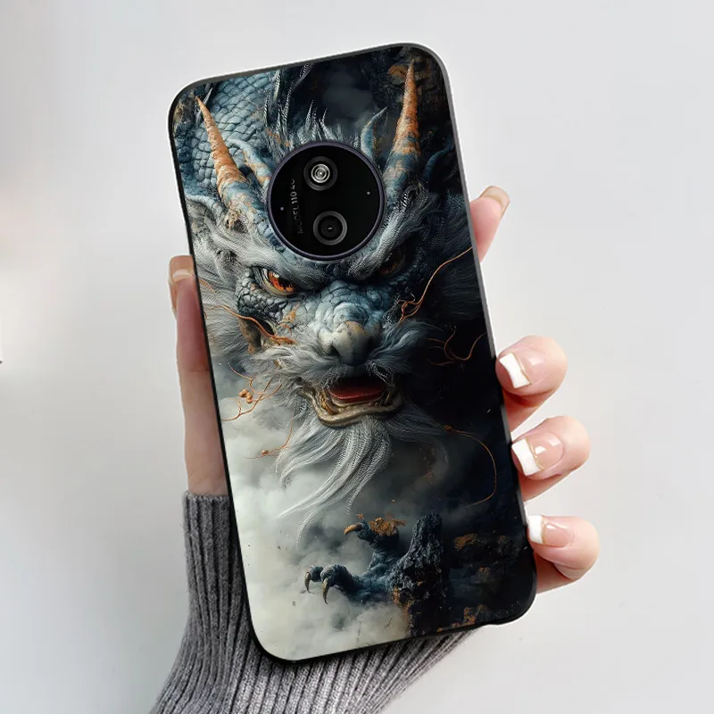 Aesthetic Luxury Soft Silicone Black Matte Phone Case Cover - Cute and Cool Design