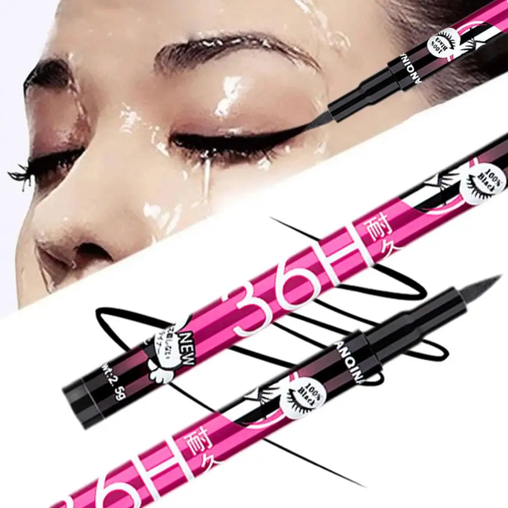 

Liquid Eyeliner Pencil Black Waterproof 36H Long-Lasting Liner Makeup Fast Beauty Pen Liner Wholesale Eye Pen Eye Dry C3W4