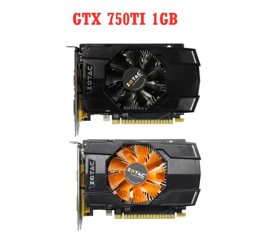 

ZOTAC Video Card GeForce GTX 750 Ti 1GB 128Bit GDDR5 1GD5 Graphics Cards for nVIDIA Original Map GTX750Ti-1GD5 Hdmi Dvi VGA