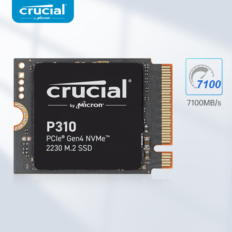 Crucial NVMe SSD 2230 7100MB/s 1TB 2TB SSD M2 PCIe4.0Gen4 Internal Solid State Drive for Steam Deck Microsoft Surface Pro7/8/9/x