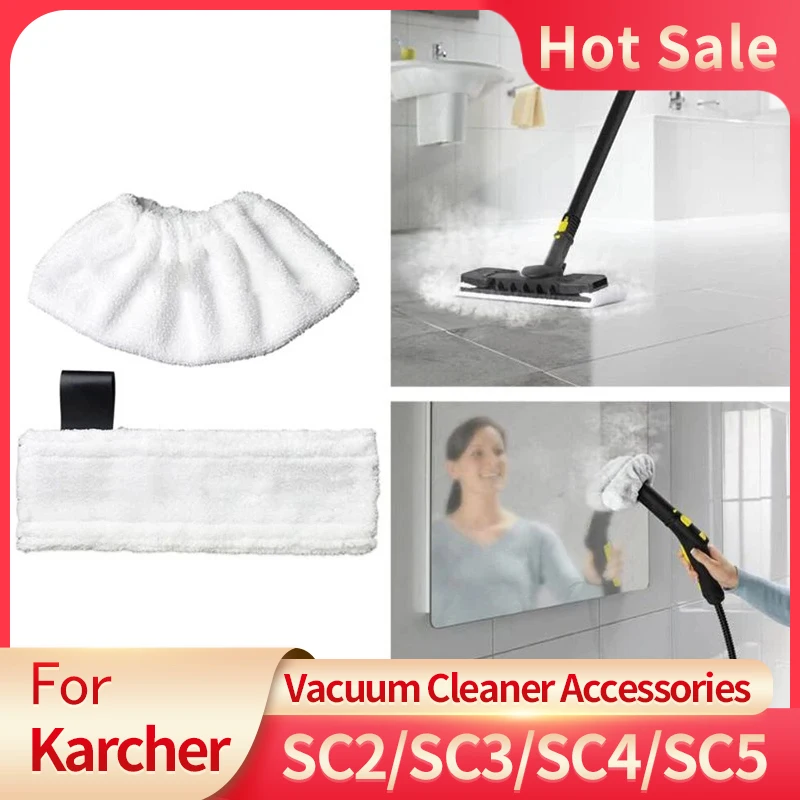 Karcher Mop Cloth Rags for Karcher Easyfix SC2 SC3 SC4 SC5