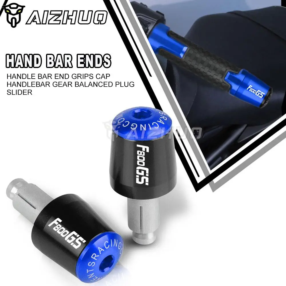 

For BMW F800GS Adventure 2008-2017 F800 800GS ADV 2016 2015 Motorcycle Handlebar Grips Silder Plugs Caps Handle Bar End Weight