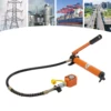 10T/20T Hydraulic Ram Cylinder Jack Power Ram Mini Lifting Jack with CP-180 Hydraulic Hand Pump for Machinery Shipbuilding 5