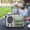 Portable Dog And Cat Bag, New Pet Bag, Summer Cat Outdoor Bag, Large Capacity Breathable Single Shoulder Diagonal Cross Bag 5