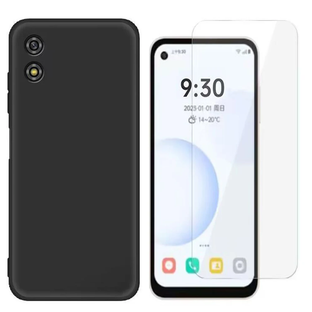 2-In-1 Glass + Cover In Silicone Per Xiaomi Qin 3 Ultra Case Proteggi Schermo In Vetro Temperato Per Xiaomi Qin 3 Pro Ultra
