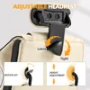 6-Point Massage Office Chair, with Footrest Heated Executive with Reclining Backrest, Ergonomic Gaming Chair with Padded Armrest 3