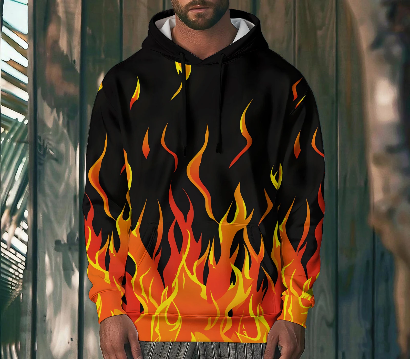 Autumn 3D Print Unisex Hooded Sweatshirts