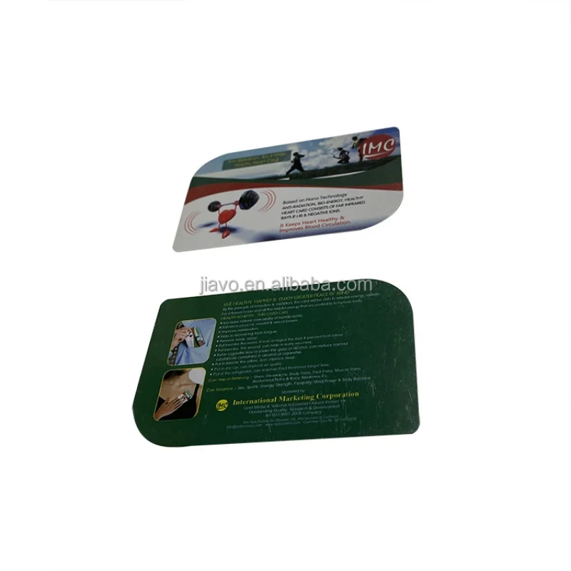 Good Competitive Bio Energy Card With Help To Prevent DNA From Damage custom luxury mirror finish metal business card with competitive price