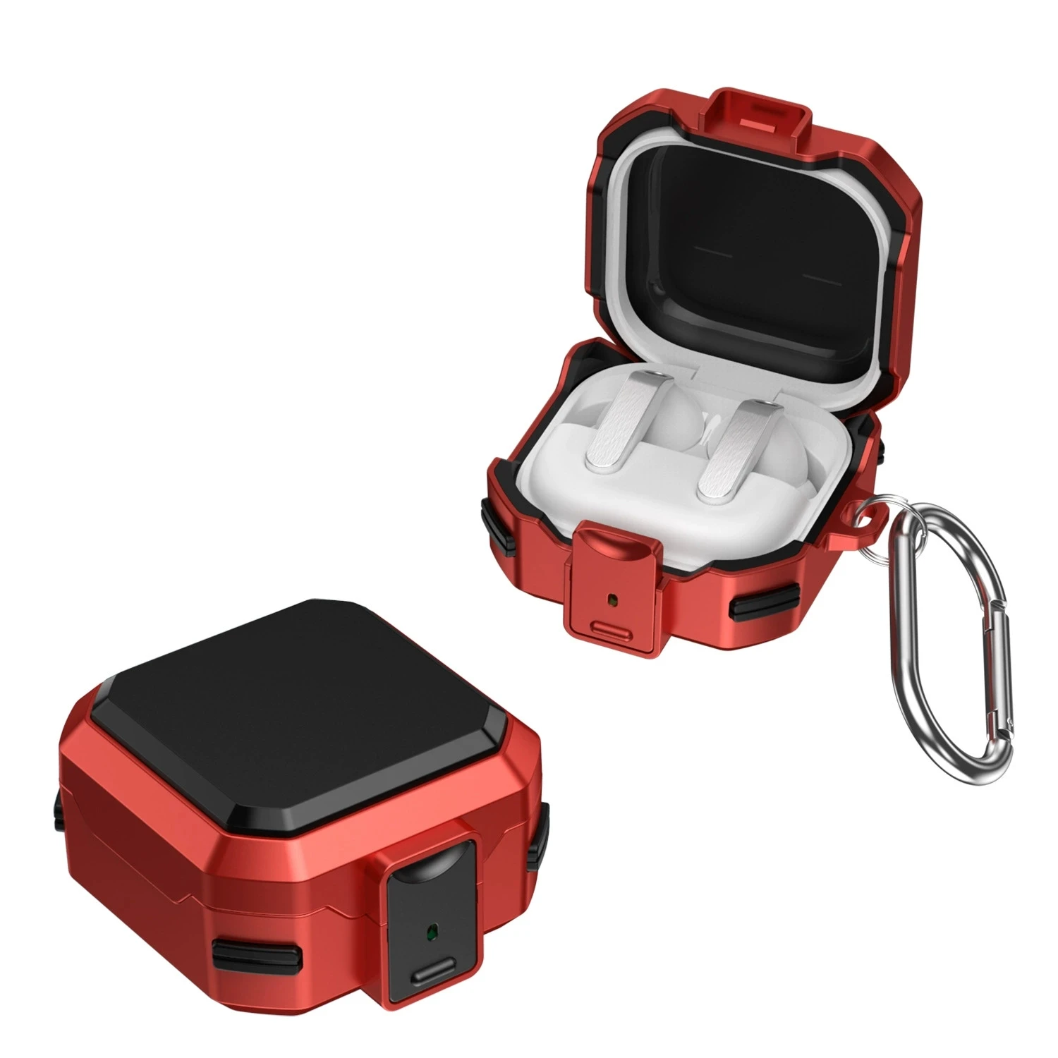 Shockproof Safety Lock Earphone Case - Full Cover Protection Coque s