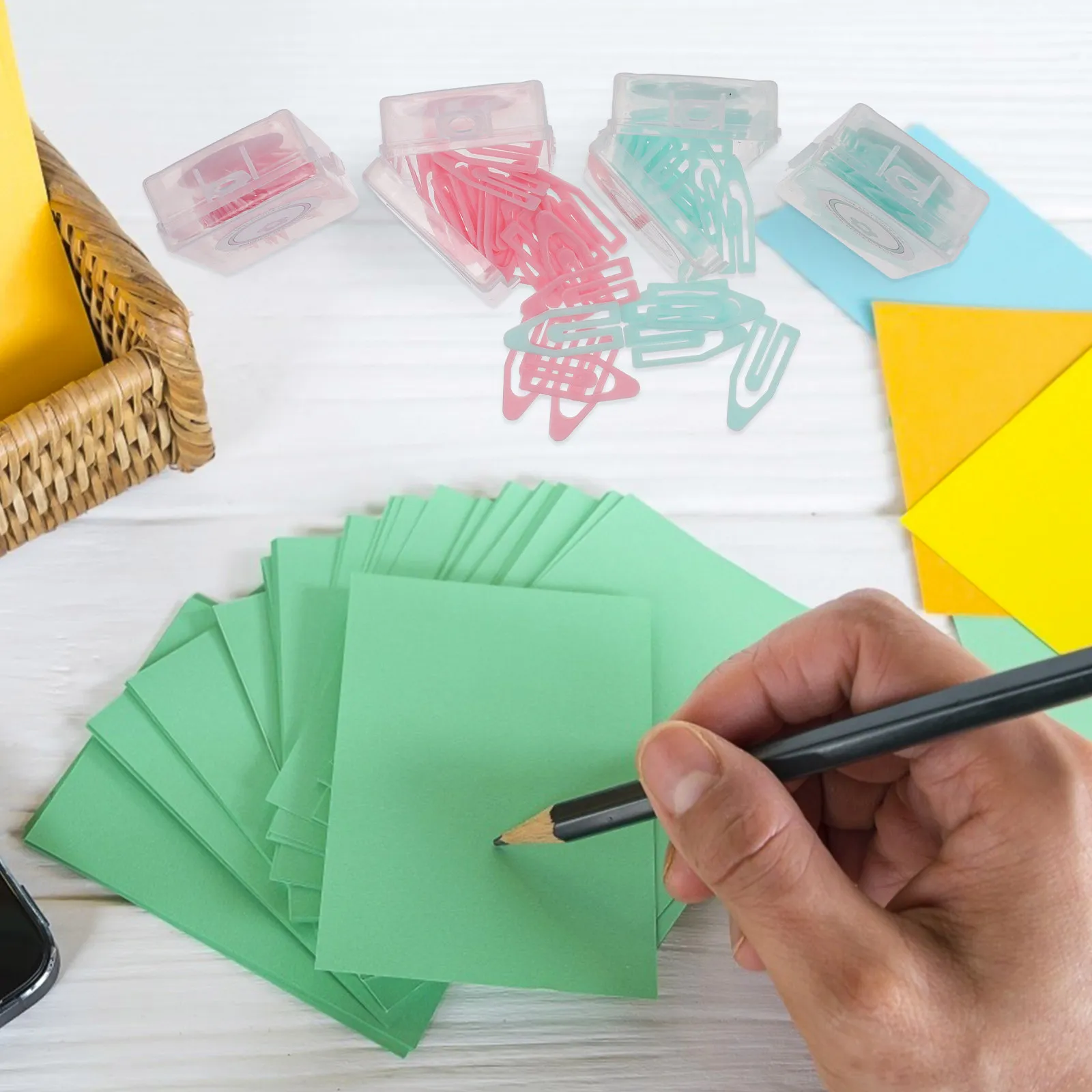 1세트 보트 모양 종이 클립 파일 문서 사진 메모용 창의적이고 세련된 정리용 클립 다양한 색상