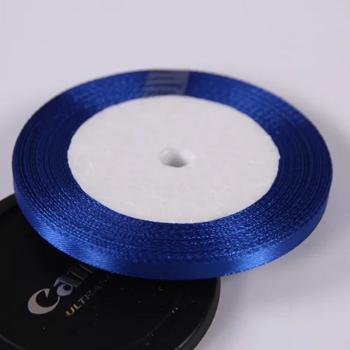 6mm Satin Ribbon for DIY Crafts and Festive Decorations (22 Meters/Roll)