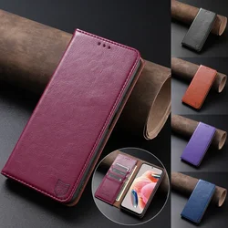 Wallet PU Leather Anti Drop Leather Case For Xiaomi 13T 12T 11T Redmi 13C 12C 10C Note 13 Pro Plus 12S 12 Pro 11S 10S 9S 8