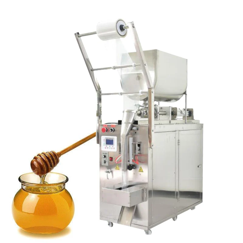 

10-100ML Automatic Deterg Liquid Slime Honey Pack Filling Sachet Paste Packaging Packing Machine Machinery For Honey