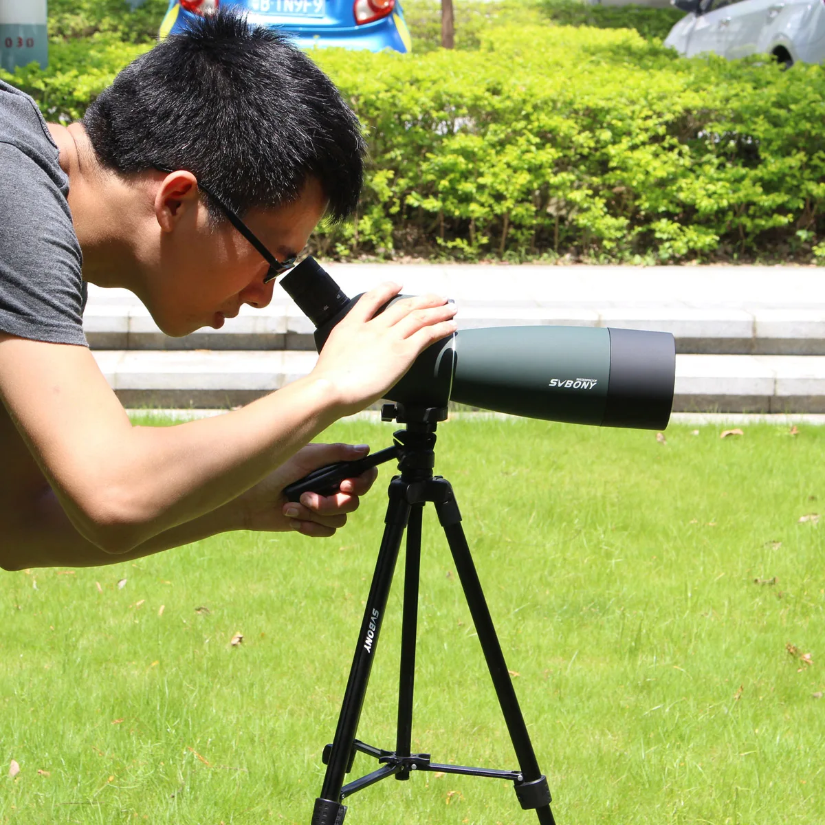 SVBONY SV28 Spotting Scopes with Tripod 25-75x70 Waterproof Range Shooting Scope Compact for Target Shooting Wildlife Outdoor spotting scope