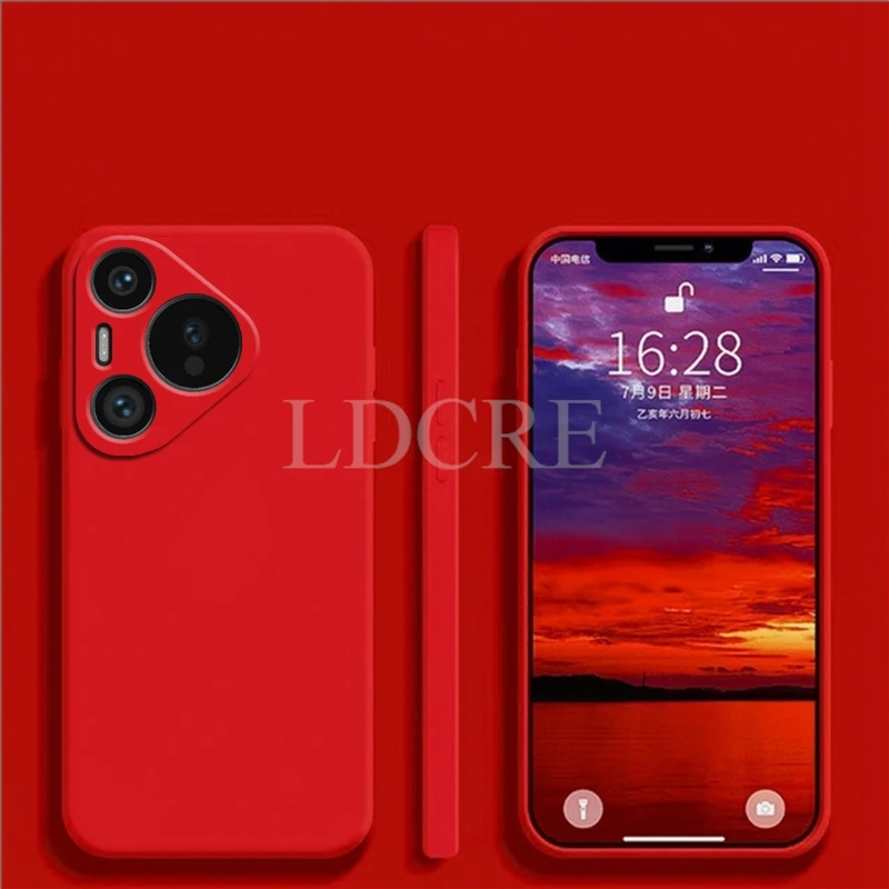Liquid Silicone Soft Rubber Phone Case Cover - Enhanced Protection