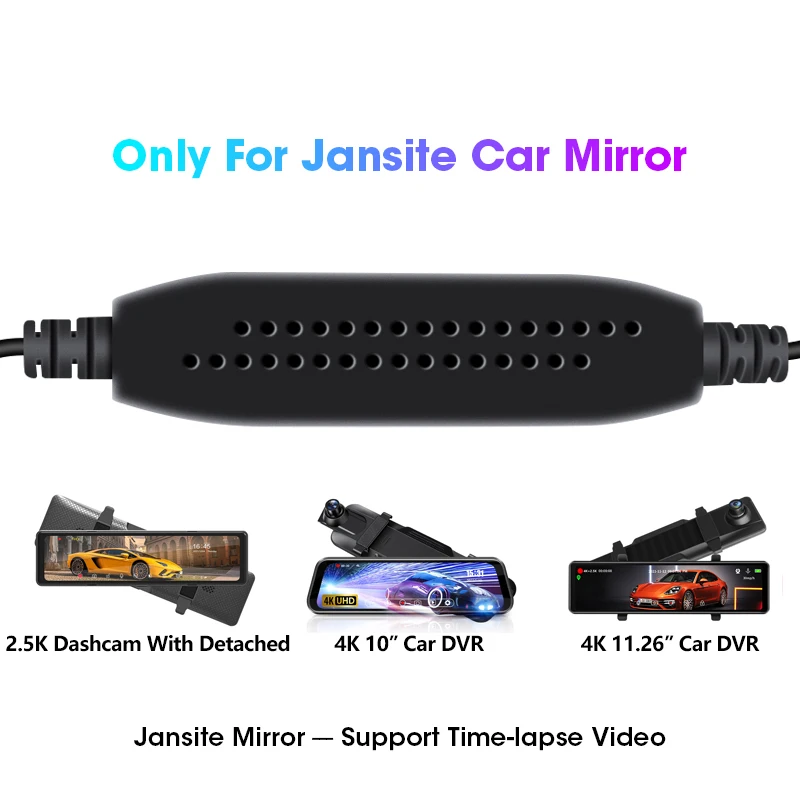 Jansite Hard Wire Kit Type C Car Charger Power - Jansite