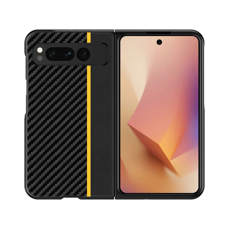Kevlar Print Carbon Fiber Fashion Anti-Drop and Anti-Knock Case