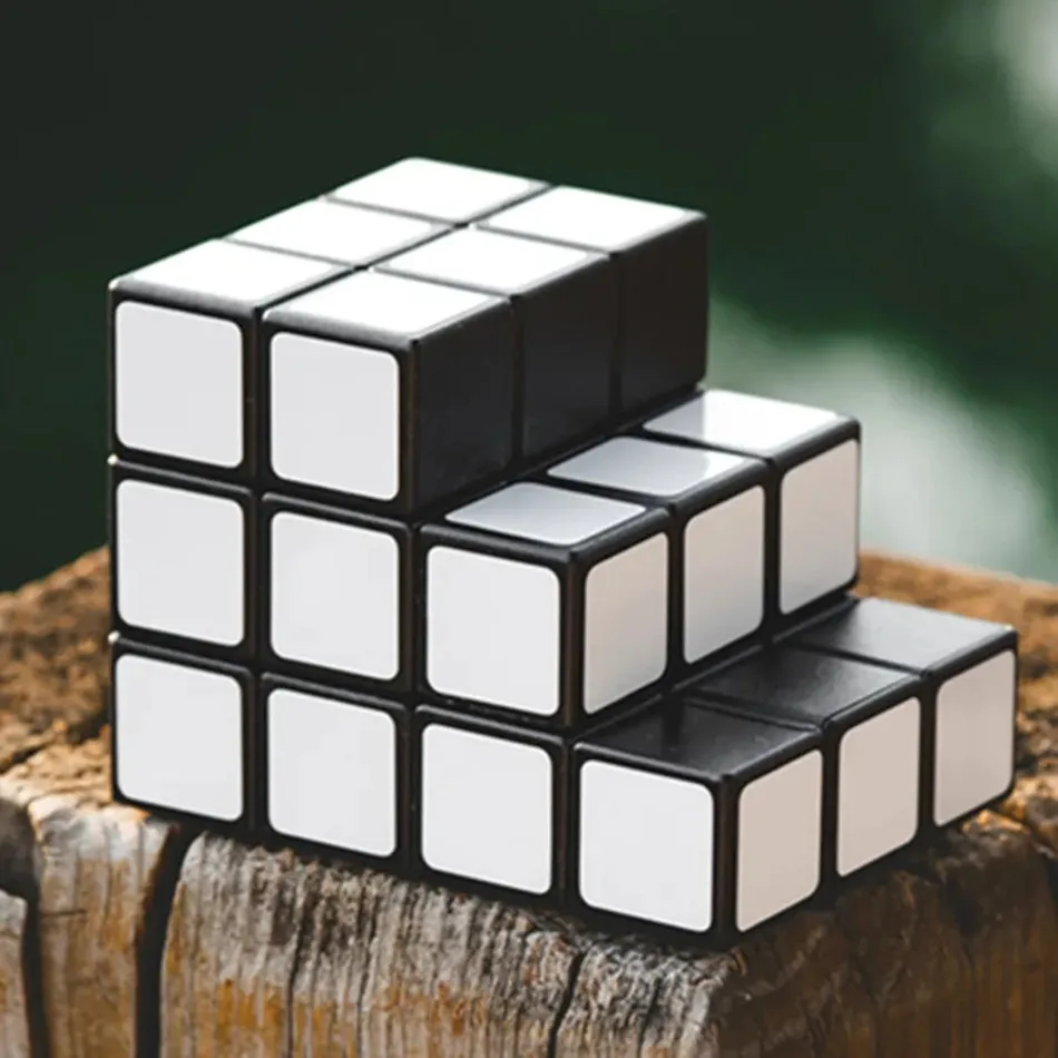 New Hot Selling Item Blanker Cube 3x3 Strange shape Magic Mirror Cube Professional Speed Puzzle Cubo Magico Antistress Toy Gifts 4