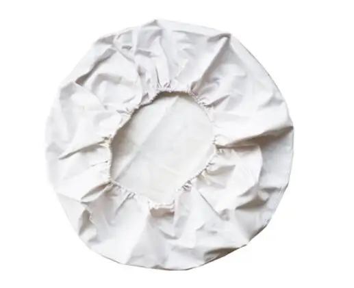 Dust-Proof White Spare Tire Cover for Jeep Wrangler RV, SUV, Truck Travel Trailer 14" 15" 16" 17"