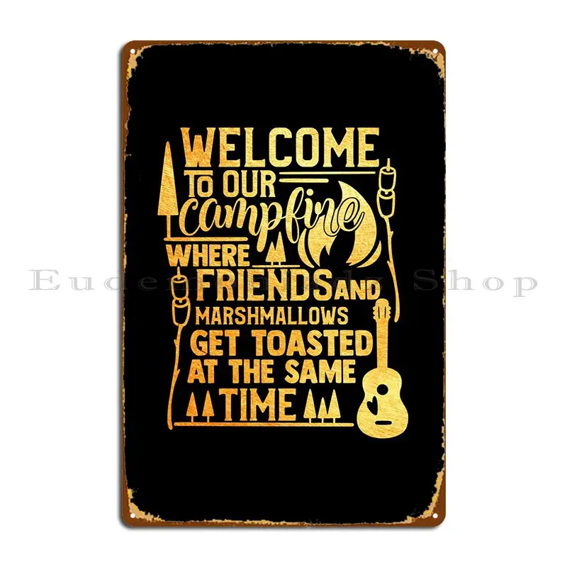 

Camping Metal Plaque Club Decoration Pub Retro Designing Tin Sign Poster