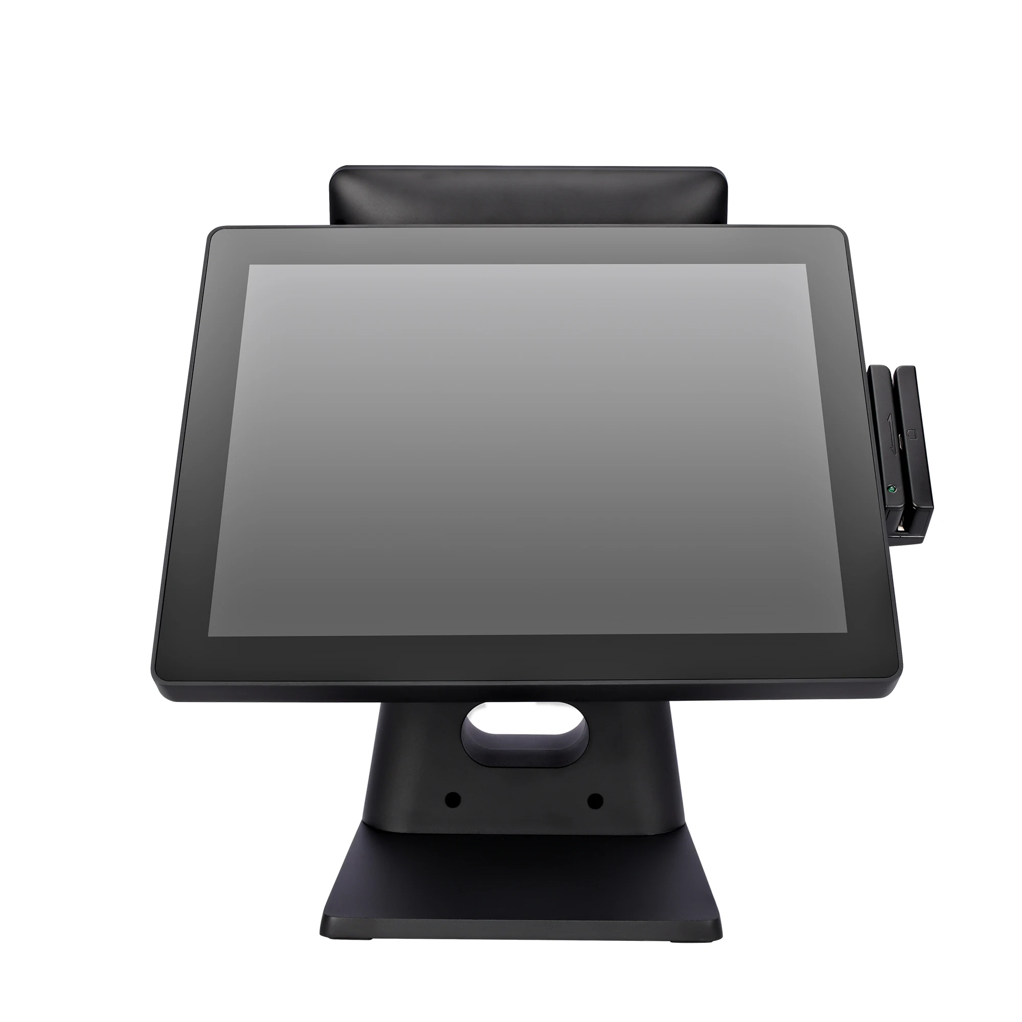 

Casting Aluminum 15 Inch+9.7 inch Dual Capacitive Touch Screen Pos Systems Cash Register For Supermarket Bar Restaurant Hotel