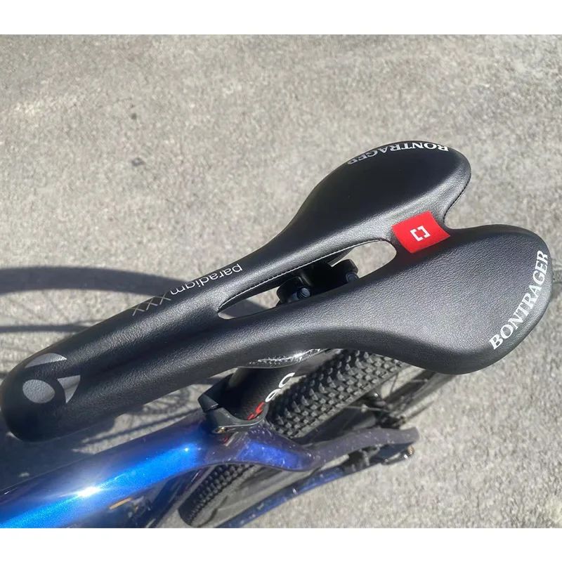 Bontrager Ultra Soft Red/Black Carbon Breathable Road & MTB Saddle