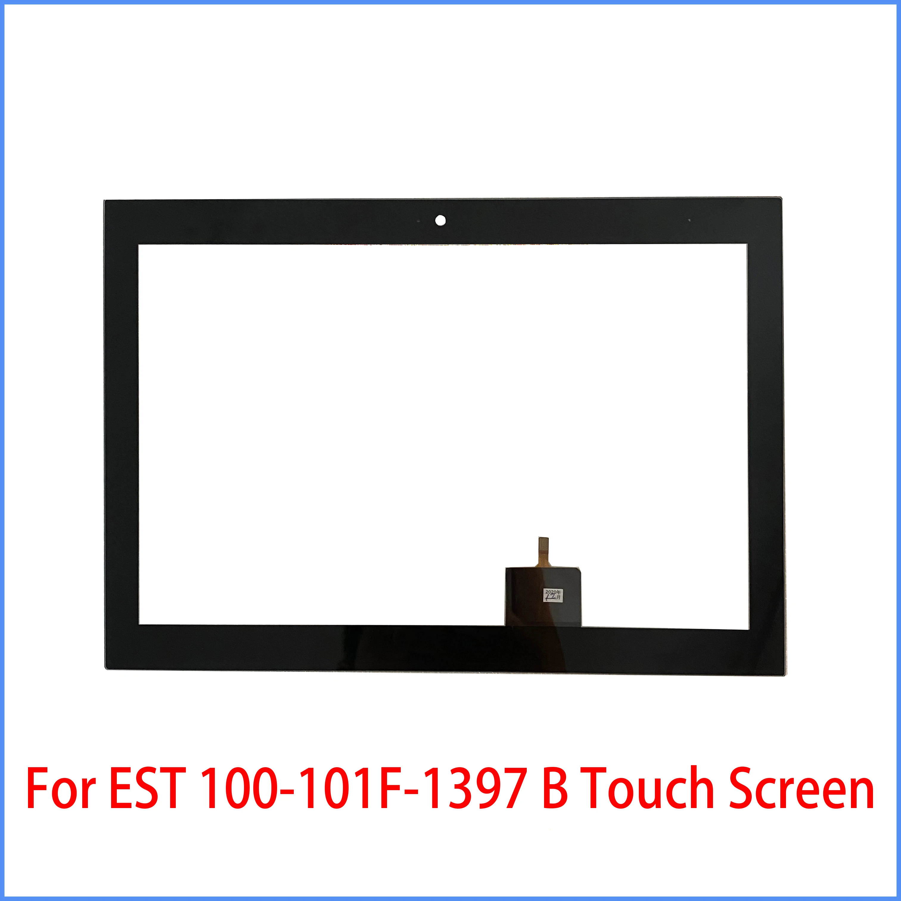 Polegada para 100101f-1397b Tablet Tela de Toque Capacitância Painel de Escrita Digitador Sensor Substituição Est 100-101f-1397 b 10.1