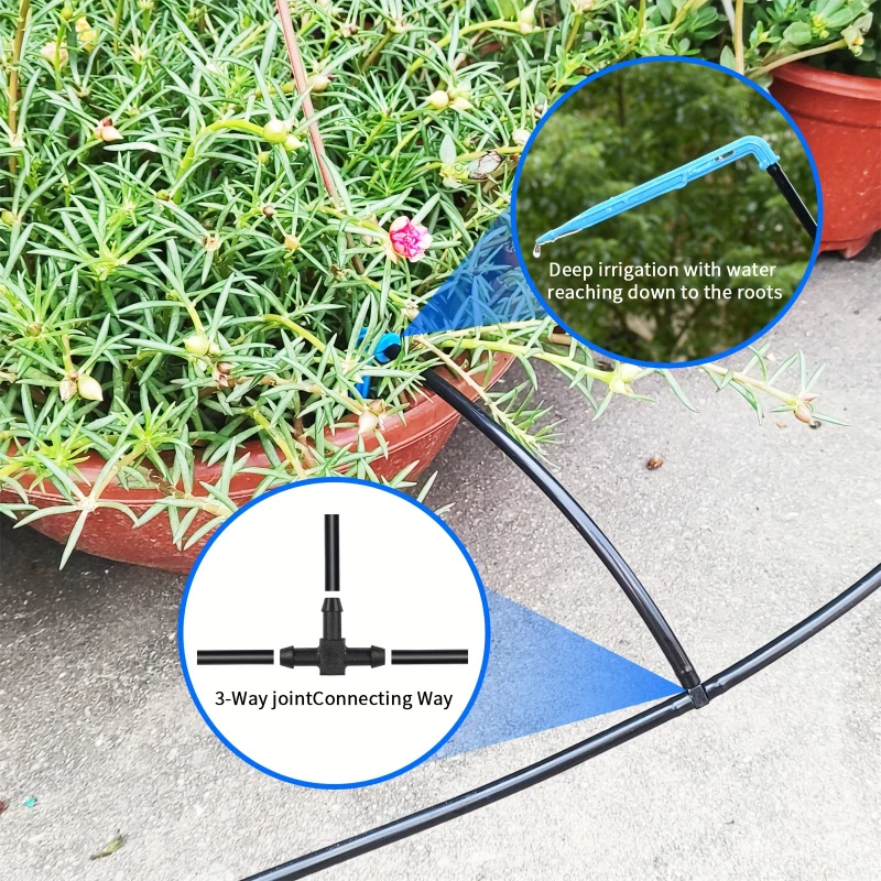 Solar Irrigation System for Garden Watering System,Drip Irrigation Kit for Potted Plants,Watering System for Balcony Plants 2