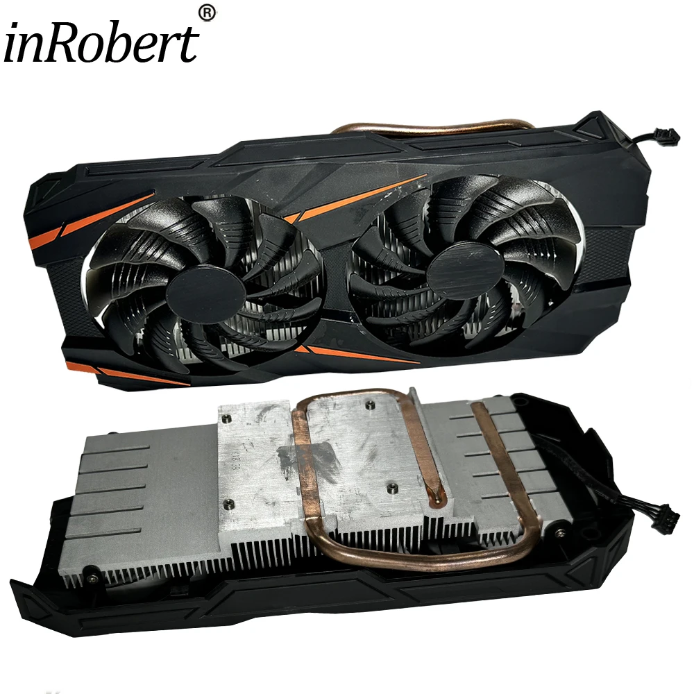 

Кулер для видеокарты Gigabyte GeForce GTX 1060 оригинальный T129215SU 88 мм GTX1060 Охлаждающий радиатор для видеокарты