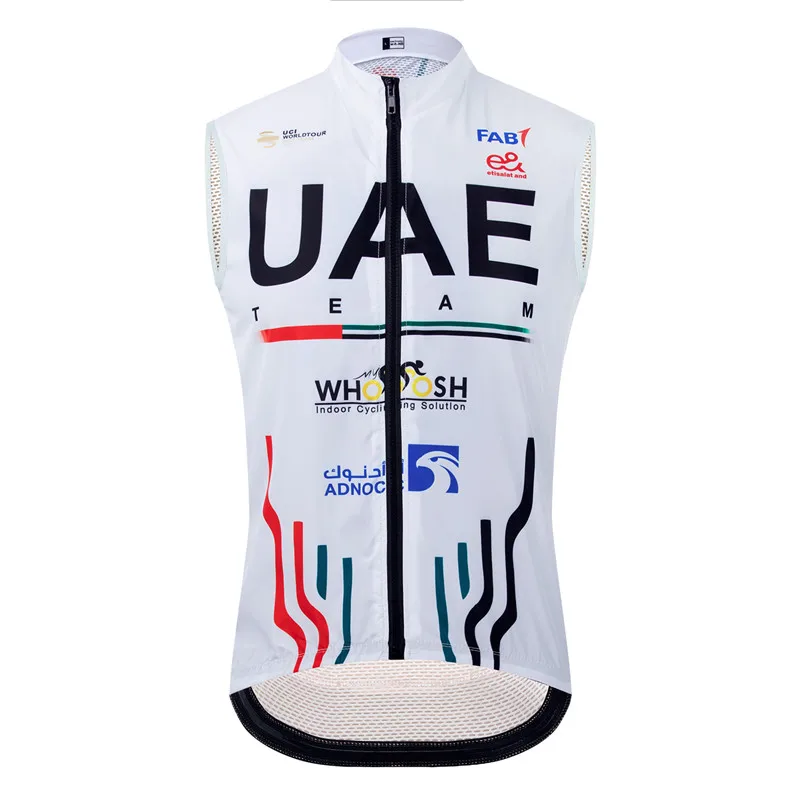 Ineos New Team Men Sleeveless Cycling Vest Mesh Ciclismo Undershirt Jersey Windproof Cycling Clothing Gilet Motorcycle Vest 2