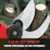 Electric Pruning Shears Compatible with Milwaukee 18V Battery,25mm (0.98 Inch)Cutting Diameter for Gardening Tree Branch(tool on 4