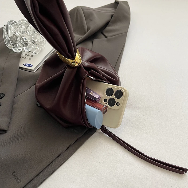 MOODS Elegant Evening Bags For Women 2024 Luxury Designer Purses And Handbags Soft PU Leather Wedding Dinner Party Clutch Purse - 2