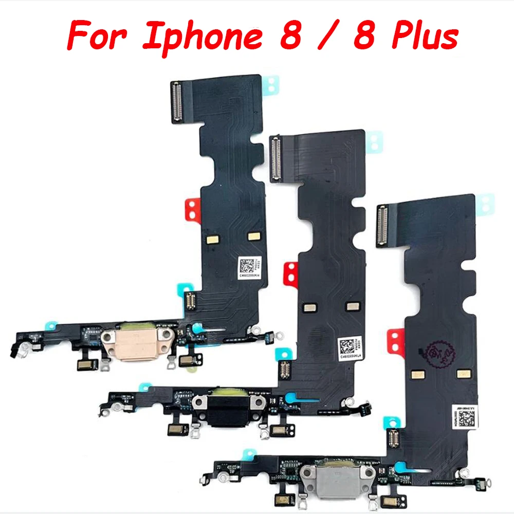 

For Iphone 8 Plus USB Charger Charging Board Connector Port Flex Cable For Iphone 8 charging board dock port