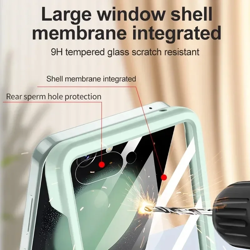 Liquid Silicone Ring Holder Shockproof Case with Screen Protector
