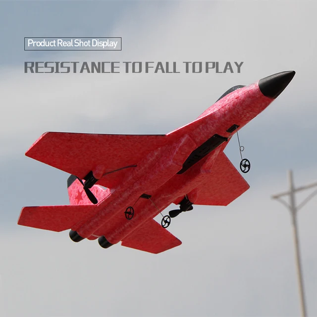 RC Plane SU35 2.4G With LED Lights Aircraft Remote Control Flying Model Glider Airplane F22 FX820 FX620 FX622 A380 EPP Foam Toys 3