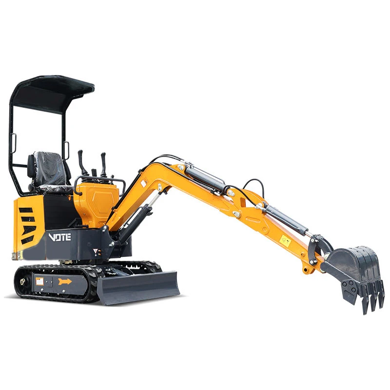 Macchina Di Spedizione Gratuita 1000Kg Piccolo Escavatore Mini Escavatori Cingolati Idraulici Multifunzionali Personalizzati Insaccatrice Compatta
