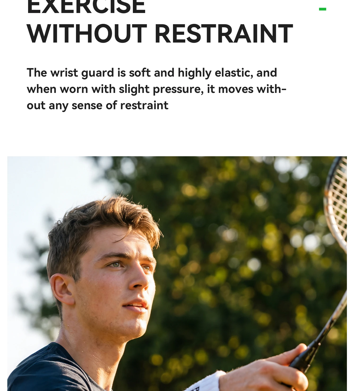 close fit wrist support
