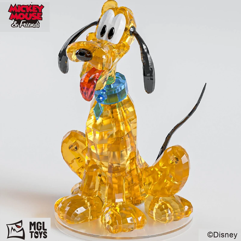 Disney Mickey Goofy Magie Haus Kristall Bausteine Montiert Modell Spielzeug  Erwachsene kinder Pädagogisches Spielzeug Geschenk - AliExpress