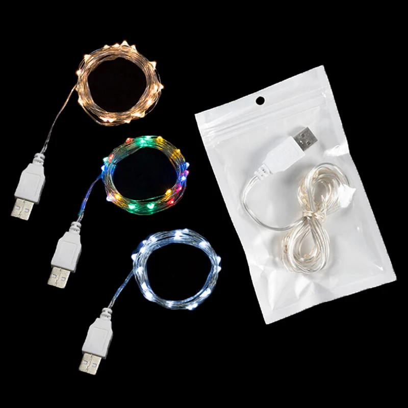 2M 20Led 3M 30Led Usb Operated Mini Led Copper Wire String Fairy Lights  Led