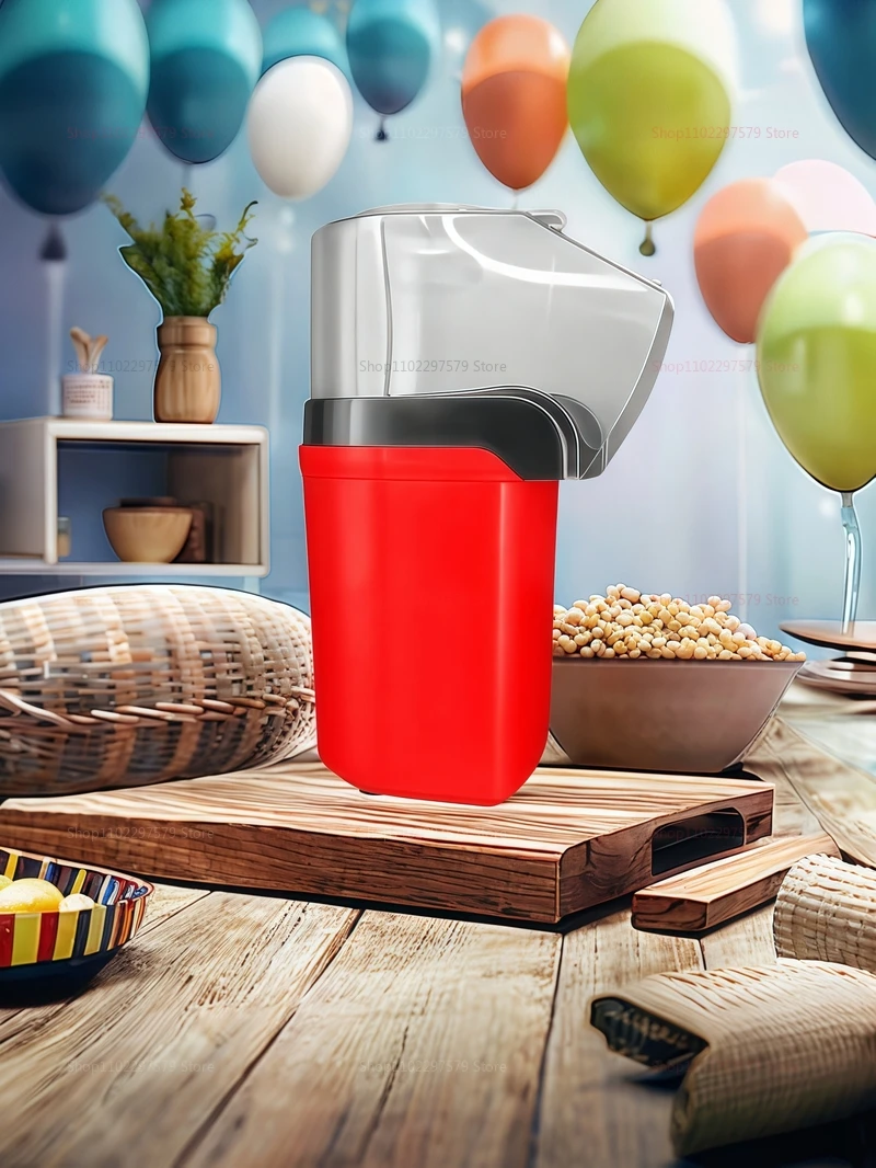 Description Picture 6 of itemAutomatic Electric Popcorn Maker with High Popping Rate Compact Air Popper for Home Kitchen Movie Night Party
