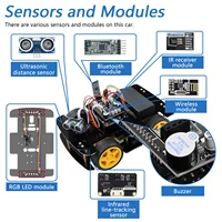 Freenove 4WD Car Kit Arduino UNO R3 V4, Tracking & Obstacle Avoidance