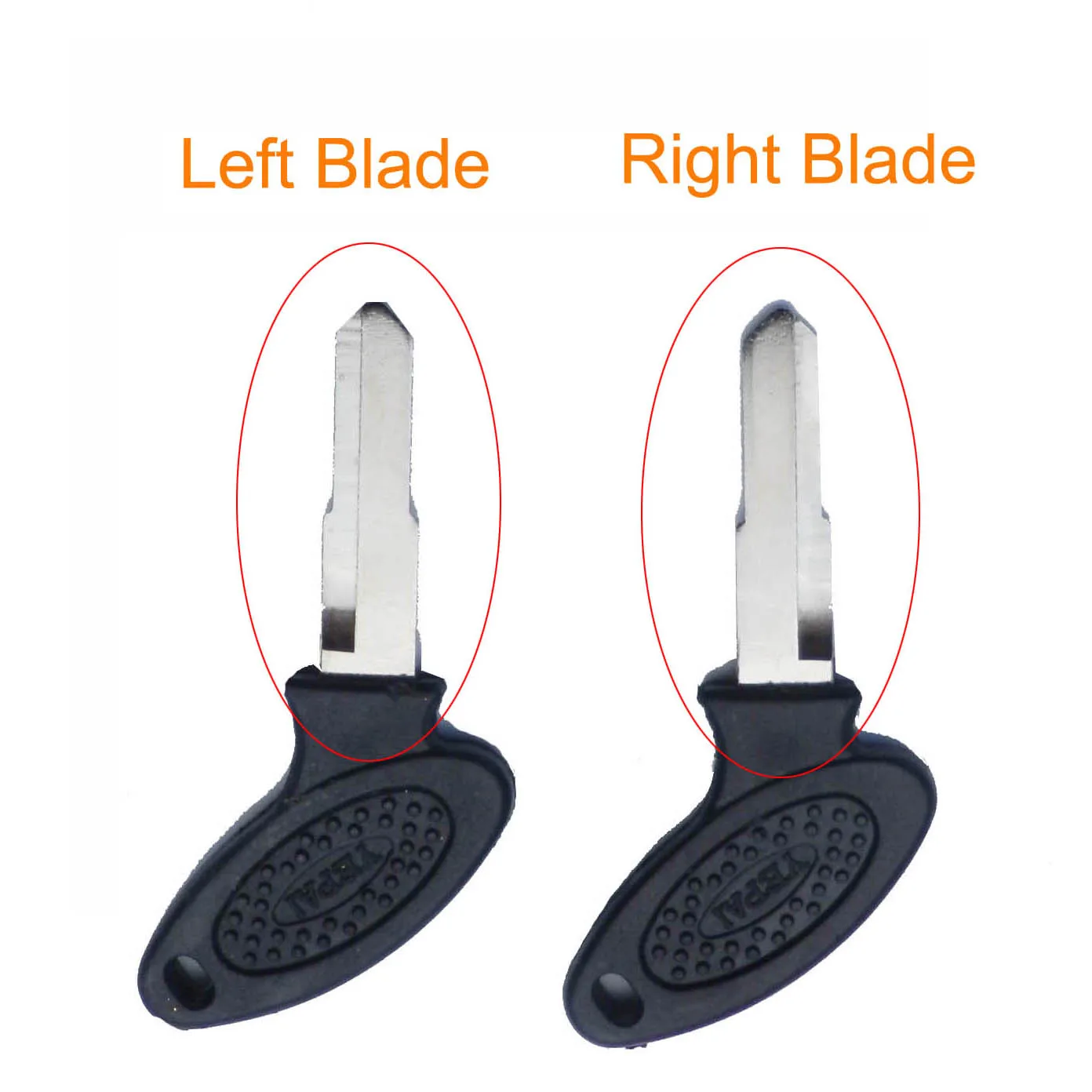 6/4/2pcs Key Blank motorcycle keys motorcycle key accessories Left Right Blade Keys for Motorcycle Scooter Moped ATV GY6 KYMCO