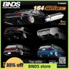 BNDS New 1/64 Metal Modified Parts Small Scale Exhaust Pipe Muffler Racing Style Pedal Set For Model Car Racing Vehicle Toy 2