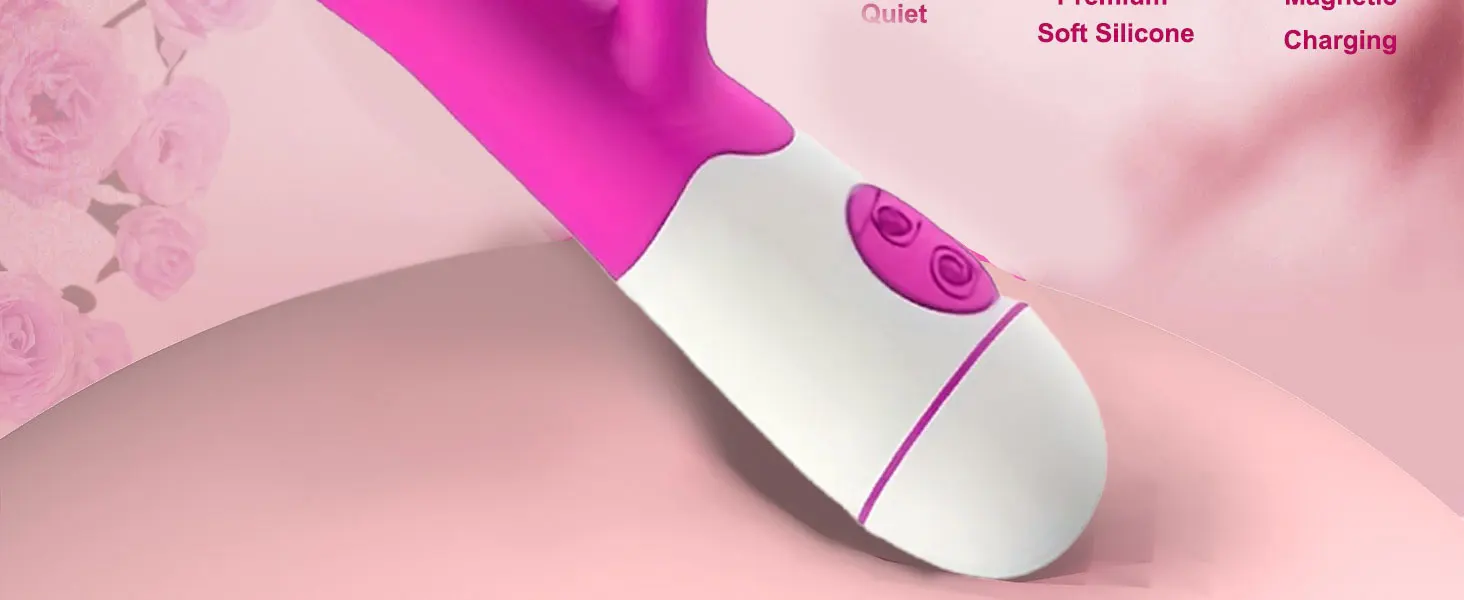Rabbit Vibrator For Women G-spot Clitoral Stimulator Massager_voghion.com