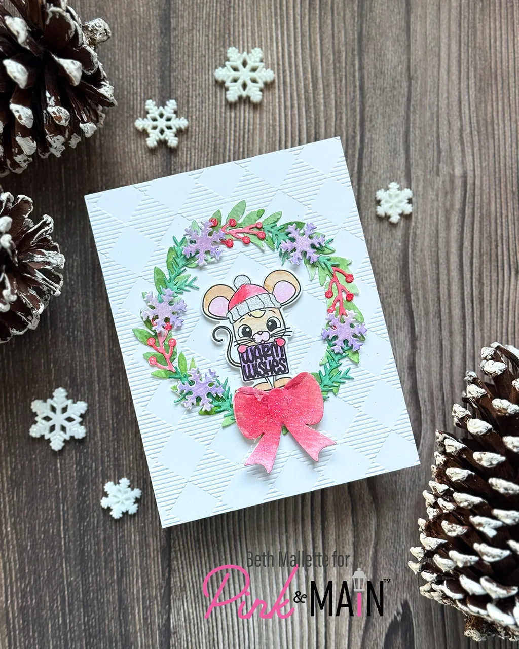 Neue Ecken Maus Schichtung Bordüren Metall Stanzformen Klare Stempel für DIY Herstellung Geschenk Karte Sammelalbum Dekoration Winter 2025 – Detail 3